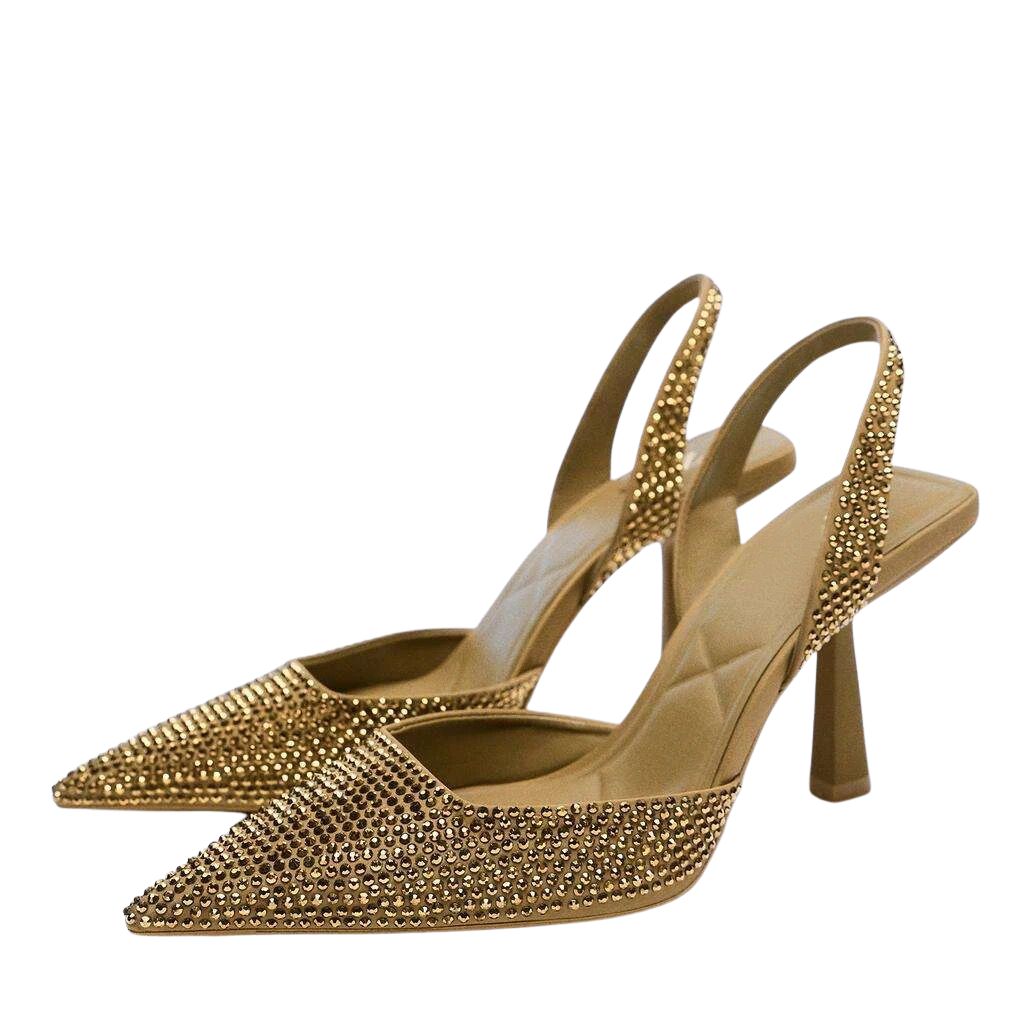 Wedding Bridal High Heel Pointed Head Luxury Sandal